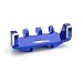 TREAL SCX24 Servo Mount Compatible with EMAX Servo Alu# 7075 for Axial SCX24 Deadbolt C10 Gladiator Bronco (Blue)