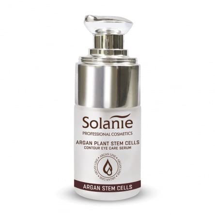 Eye Care Serum - 15ml - Argan Plant Stem Cells Contour - Anti-Aging, Hydrating, and Brightening Eye Treatment - Made in Europe