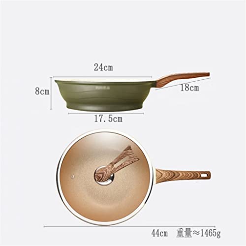 Wok cooking pot lid inducción 24 cm miniatura 2