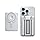 Eazpower Magsafe Powerbank Apple 10000mAh, Faltbar Wireless Magnetische Powerbank 3 in 1, 20W PD Schnelles Laden und USB-C&Lightning Ladekabel, Externe Akkupack für iPhone 16/15/14/13/12/Pro/Pro Max