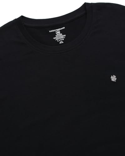 Lucky Brand Mens T-Shirts – Classic Fit Short Sleeve Crewneck Mens Shirts - Soft Stretch Casual Undershirts for Men (S-XL)3