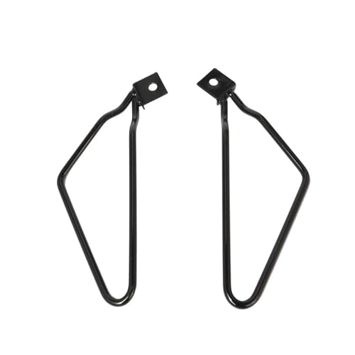 Soporte para alforjas de motocicleta JevLoN compatible con Dyna 883 color negro miniatura 7