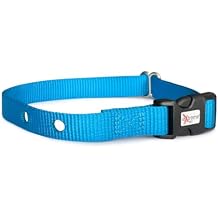 Heavy Duty Nylon Replacement Dog Collar Strap - Compatible with Most Brands/Models of Underground Electric Dog Fences and Training Receivers- Ocean