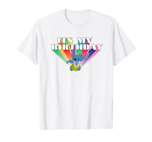Lilo & Stitch - Hula Stitch It's My Birthday T-Shirt - image 1