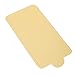 50pcs Mousse Cake Boards, goldene Farbe Pappkuchen-Tablett für Hochzeit(82023)