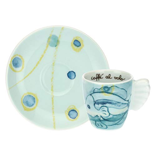 THUN - Set 6 Tazzine caffè Mare - Porcellana - 110...