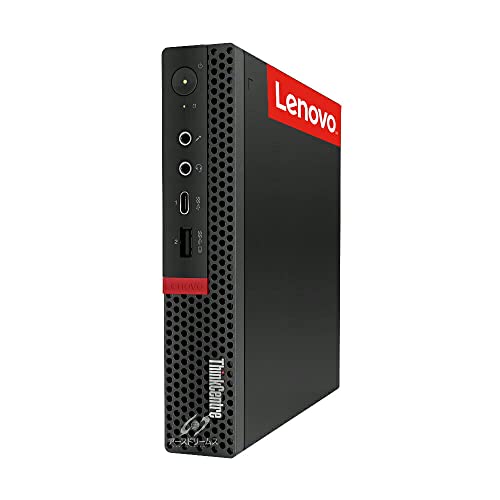 レノボ 第八世代 超ミニPC ThinkCentre M720 Tiny/Core i5-8500T/ RAM:8GB/高速SSD:512GB/無線LAN/Bluetooth/USB Type-C/Win11 Pro搭載/4K HD出力対応 (整備済み品)