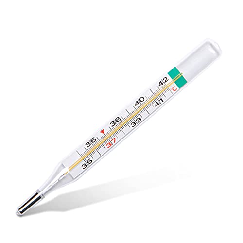 DEARLOYEA Termômetro doméstico livre de mercúrio da axila com temperatura fácil de ler