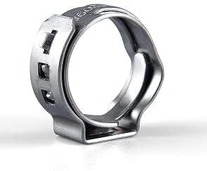 Miniatura 3 de Paquete de 200 anillos de abrazadera de acero inoxidable PEX de 34 pulgadas para conexión de tubería PEX (paquete de 200)