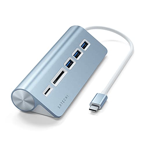 Satechi Aluminium Type-C USB Hub, 3x USB 3.0, MicroSD, Űrszürke Satechi Aluminium Type-C USB Hub, 3x USB 3.0, MicroSD, Űrszürke