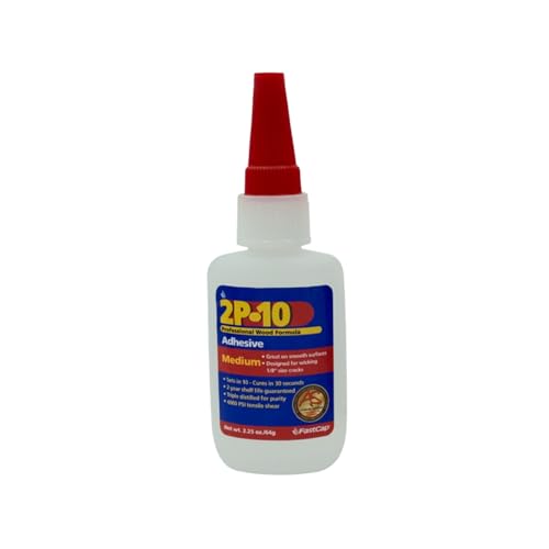 FastCap 80113 2P-10 Professional 2 Ounce Medium Wood Adhesive Glue