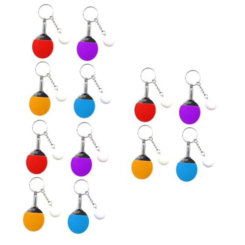 Miniature table tennis keychain pour retrouver ses clés facilement dans le sac