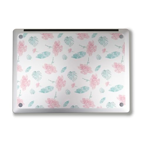 Image of Laptop Skin Compatible with Alienware M18 R2 (2024) - Paper Flowers - Premium 3M Vinyl Protective Wrap Decal Cover - Easy to Apply | Crafted in The USA by MightySkins