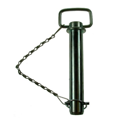 BITS4EASONS Heavy Duty Hitch Pin 32mm x 165mm โ Trailer Towing Pin for Caravans, Agricultural & General Use โ Black Steel