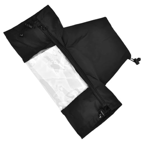 Funda de lluvia para cámara réflex con ventana de PVC anti polvo para desierto