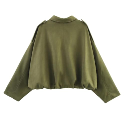 Fnfmrfmr Women’s Vintage Loose Beige Jacket – Perfect for Every Occasion! - Image 2