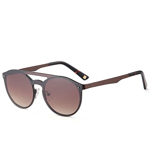 Lunettes de soleil miroir male sun glasses de style classique mixte