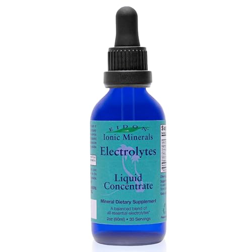 Image of Eidon Ionic Minerals - Liquid Electrolytes, Electrolyte Drops - 2 oz | Ionic Mineral Supplement to Add to Water, Balances Electrolyte Equilibrium, Sugar Free Unsweetened Hydration for Men & Women
