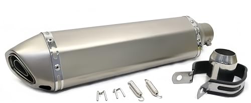 Willthinleye バイクサイレンサー スリップオンマフラー 50.8mm