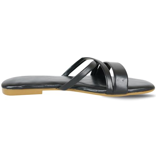 Image of DFR Women Casual Cushioned Flat Slippers Woman