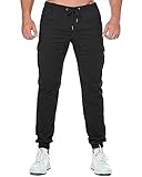 ✔MATERIALI - Aufwendige und hochwertige Verarbeitung. Zeitlose, klassische Slim Fit Herren Cargohose von ZOEREA aus komfortabler und angenehmer baumwollmischung. Verschluss: Tunnelzug