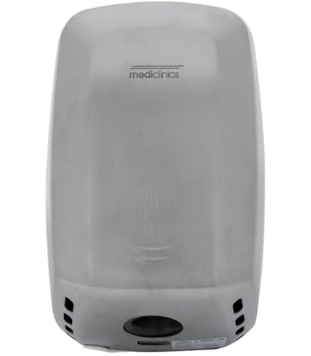 Miniatura 4 de Mediclinics M09acs-Fil Machflow Secamanos Automático Acabado Satinado Con Filtro Hepa