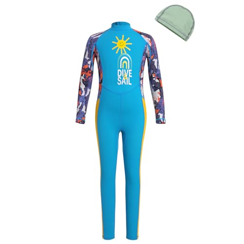 Image of ODIZLI Kids Girls' Rash Guard Sets Islamic Hijab Swimwear Muslim Modest Long Sleeves Shorts Pants Beachwear Hoodie Hat 2 PCS