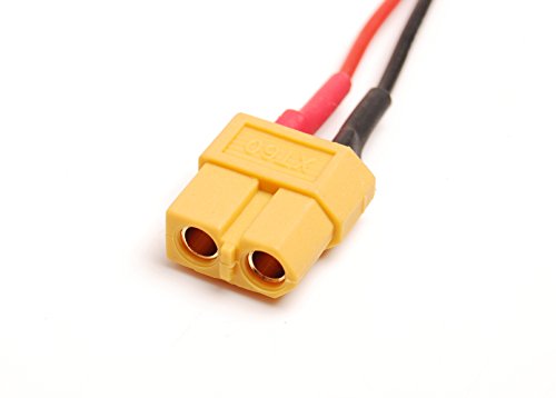Cable conector hembra XT60 a JST adaptador de corriente para baterias RC pack 5 4