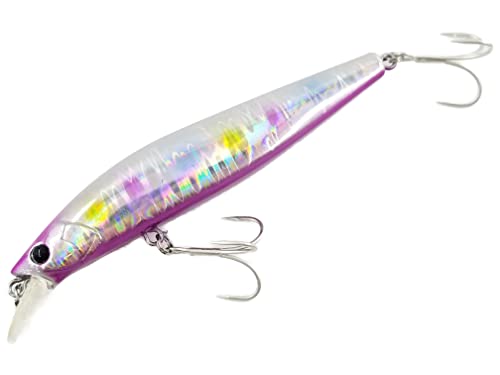 98SP 14.5g [TSURINOYA] シーバス ヒラメ ルアー サスペンド 98mm アソートセット タングステン サイレント ワイヤー 重心移動式 (C-コットンキャンディー) 1枚目