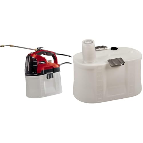 Einhell Akku-Drucksprühgerät GE-WS 18/75 Li-Solo Power X-Change (18 V, automatische Pumpe, transparenter Tank, teleskopierbare Lanze, ohne Akku und Ladegerät, inkl. 7,5 L Ersatztank)
