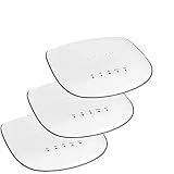 NETGEAR Insight WiFi Access Point (3pk), PoE, Mid-Range, Easy setup and Free remote management, 5-year warranty [No power adapter] (WAC505 x 3)