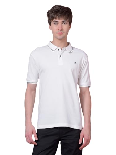 Image of Dollar Men's Pure Cotton Solid Green Color Polo T-Shirt