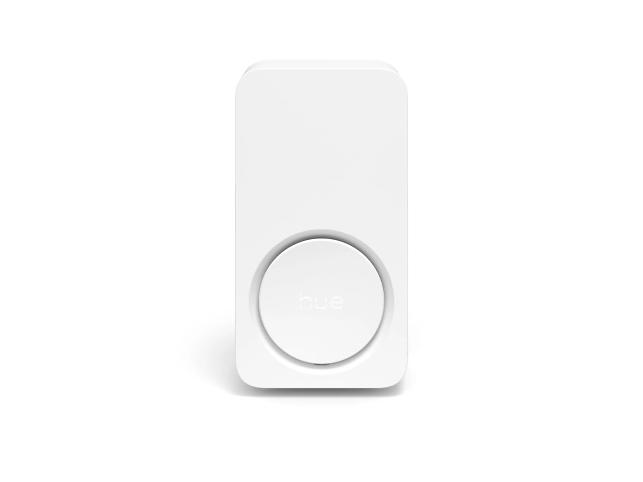 Philips Hue Secure Smart Chime, Campanello smart con notifiche in tempo reale e suoneria citofono supplementare, per videocamere Hue e prese standard, Campanello wireless con sensori movimento, bianco