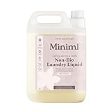 Miniml Laundry Liquid Washing Detergent 5L Refill - Natural Non Bio Wild Jasmine & Vanilla Scented Clothes Washing- Machine or Delicate Hand Cleaning - 100% Vegan & Cruelty Free (165 Washes)