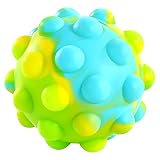 Fidget Toys, Stress Ball Push Bubble Sensory Toys, 3D Pop Fidget Toy Stress Relief Squeeze Ball for...