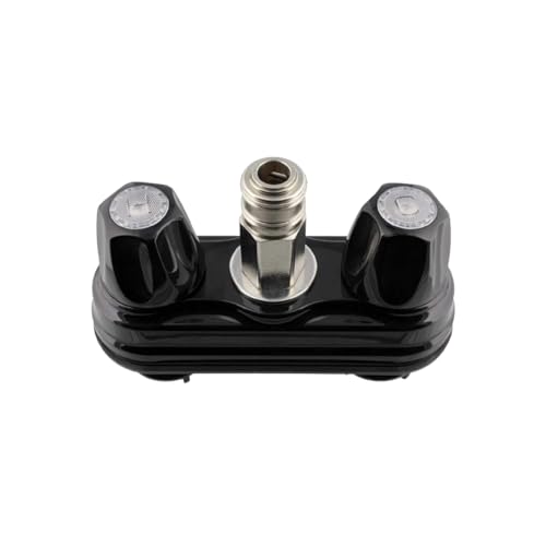 Empire Faucets RV Outside Shower Valve Kit - 4 Inch Quick Connect Valve and RV Outdoor Shower Faucet in Black