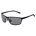 FSK Aluminum and Magnesium Metal Frame Polarized Sunglasses for Fishing Driving FSK2179 (Black frame Gray lens)