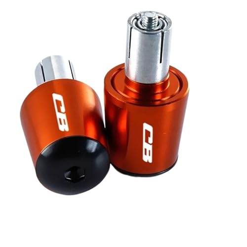 �\���b�h�o�[�G���h �̂��߂� CB 599 600F CB 400 500 CB919 CB 125 R CB 190R 250R CB1000R CNC �I�[�g�o�C�n���h���o�[�O���b�v �o�[�G���h�v���O �A�N�Z�T���[(Orange)