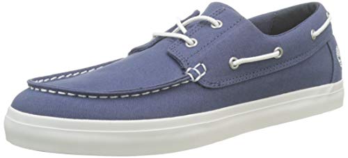 Timberland Union Wharf 2 Eye Oxford, Náuticos Hombre, Azul Dark Blue Canvas,...