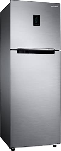Image of Samsung 322L 1 Star Convertible 5 In 1 Digital Inverter Frost-Free Double Door Refrigerator Appliance (RT37C4521S8 /HL,Elegant Inox