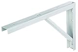 Versátil GAH-Alberts 803025 - Soporte tipo escuadra (acero galvanizado, forma de U, 30 x 15 x 1,75 mm, profundidad: 30 cm)