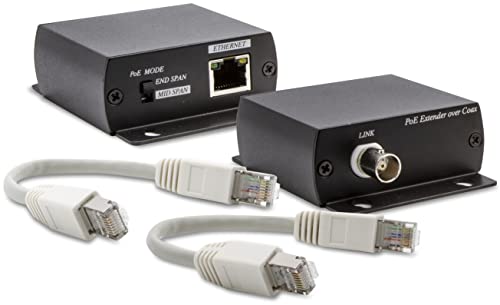 Triplett POC-300M PoE Extender Over Coax - up to 300M (RG6U 10Mbps)