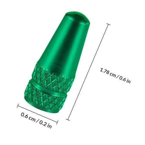 30 piezas tapas de válvula para bicicleta de aleación de aluminio, estilo francés multicolor, protectores para neumáticos y tubos de ciclismo miniatura 2