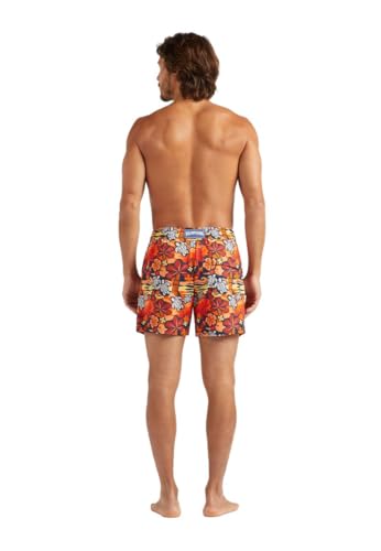 Men's Stretch Short Swim Trunks Monoi Turtles4