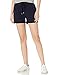 Amazon-Marke: Daily Ritual Damen Frottee Baumwolle und Modal Short mit gerolltem Boden, Navy, US L (EU L - XL)