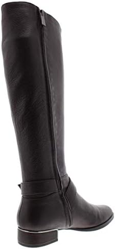 Kenneth Cole New York Women's Branden Buckle Fashion Boot, Chocolate, 9.5 Medium US | Image 1