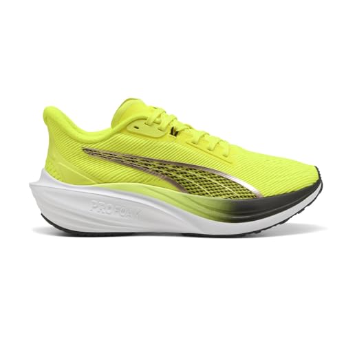PUMA Darter Pro Men's Sneaker, 9.5 D(M) US, Yellow-Black