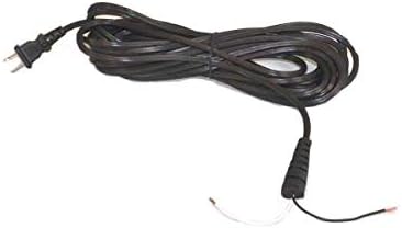 Replacement Part For Oreck Black Cord with Molded Plug XL2600 Vacuum Cleaner # compare to part 58-5812-08