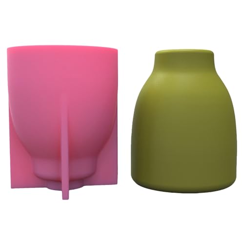 Silicone Casting Moulds for Making Flower Container Makeup Brushes Holder Resin Mold Flower Vase Epoxy Mold Ornament