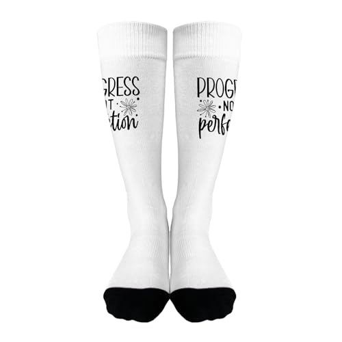 progress not perfection socks for daughter3